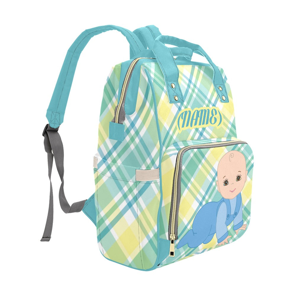 Diaper Bag/ Backpack - Baby Boy