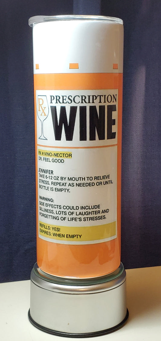 Customized 20oz Skinny Straight Tumbler