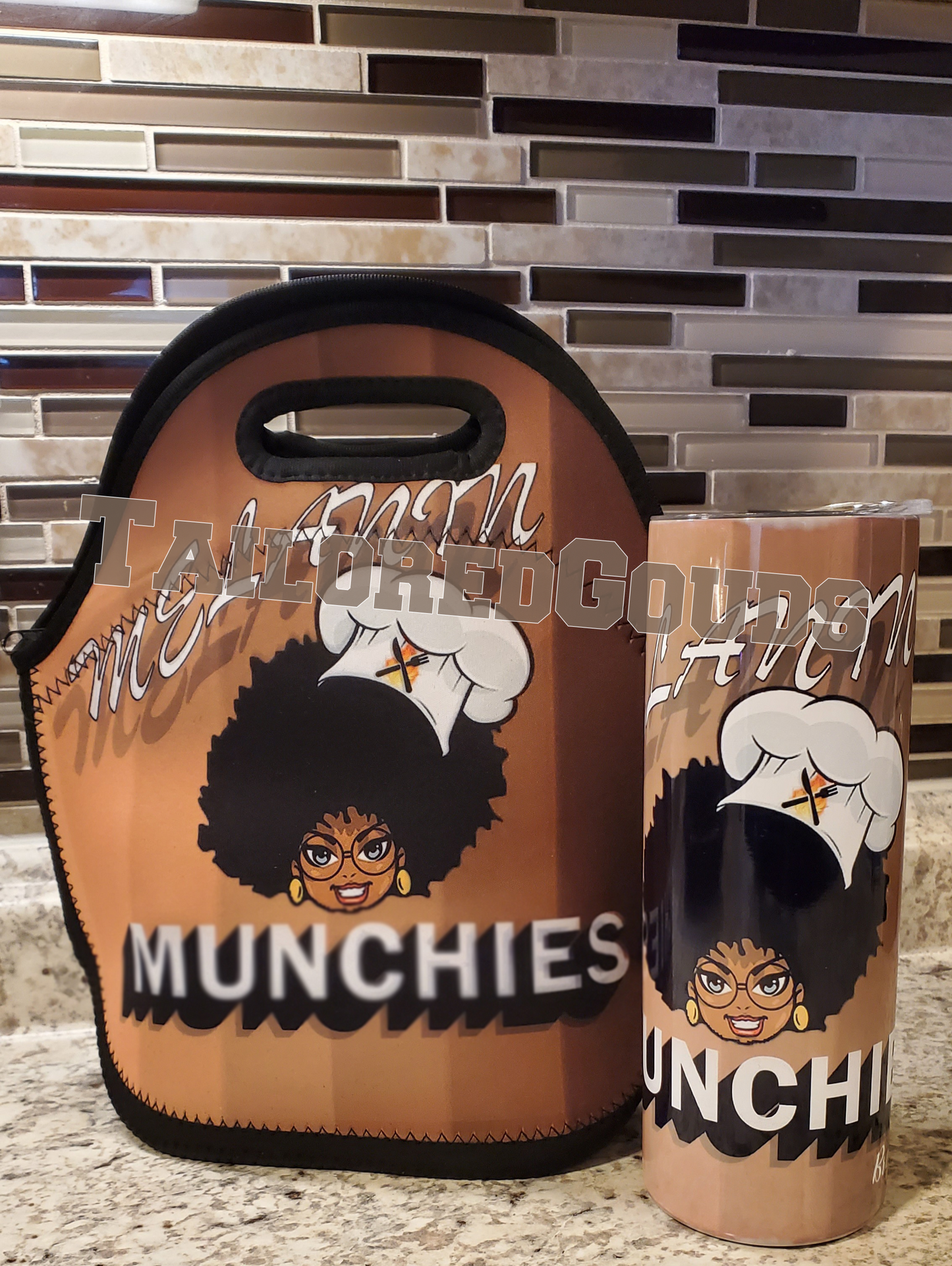 Custom Lunch Bag/Tumbler Combo