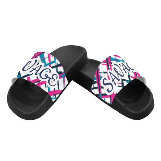 Custom Women's Slide Sandals (Model 057)