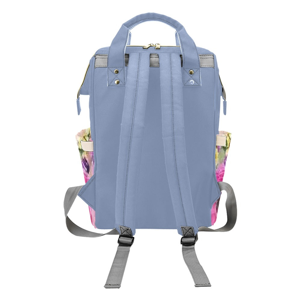 Unicorn Multi-Function Diaper Backpack/Diaper Bag (Model 1688)