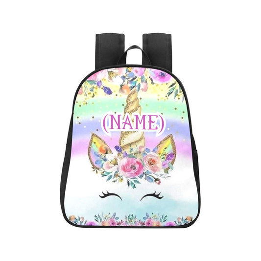 Unicorn Fabric School Backpack