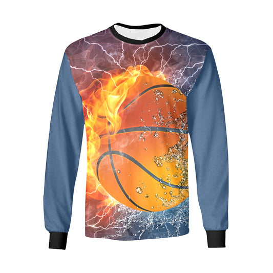 Men's All Over Print Long Sleeve T-shirt