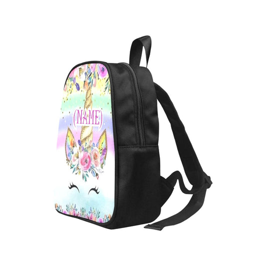 Unicorn Fabric School Backpack